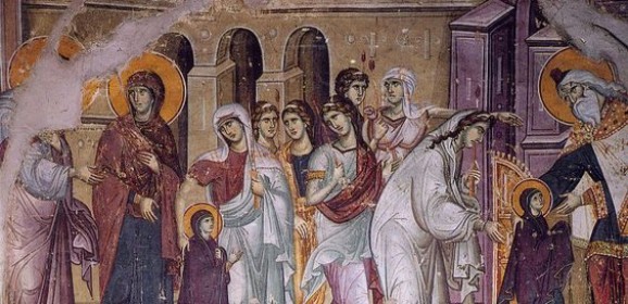 Dedicarea Fecioarei Maria în slujba Templului